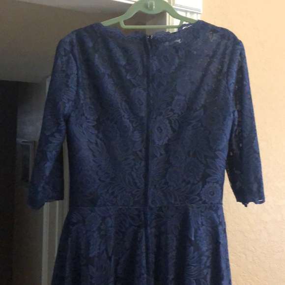 Navy lace evening dress. “Mother of the Bride” - Picture 4 of 4
